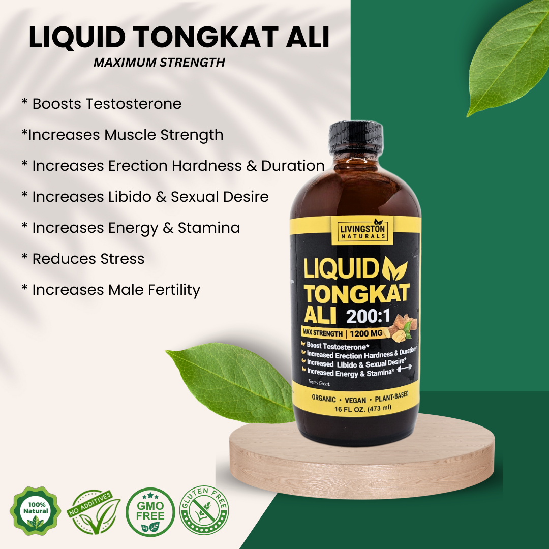 Liquid Tongkat Ali - 16oz – Natural Herbal Labs