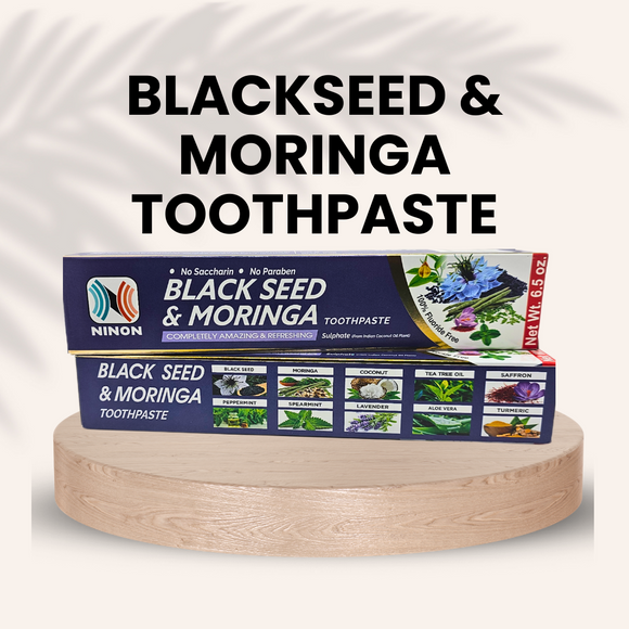 Blackseed & Moringa Toothpaste - 6.5oz
