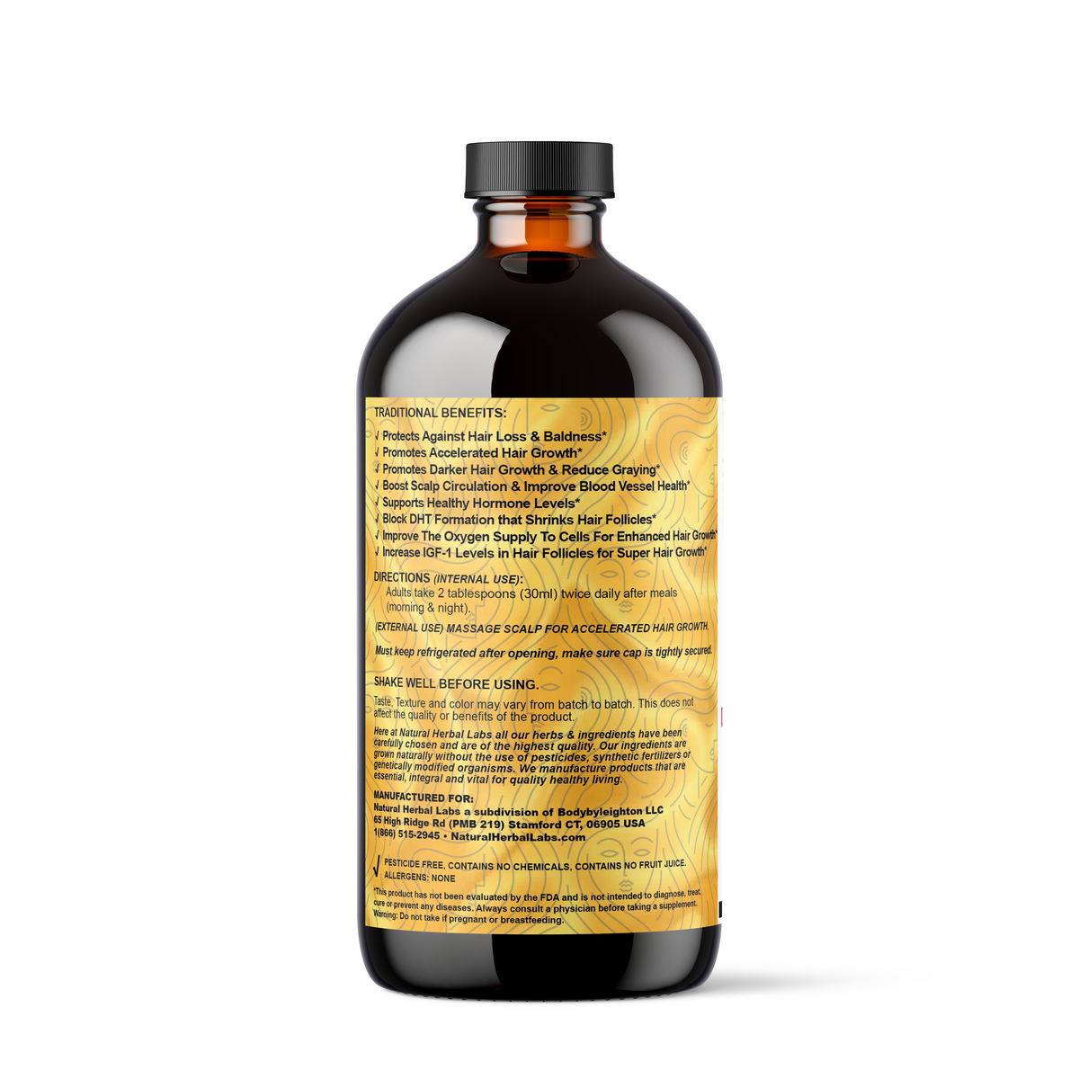 Alopecia Formula - 16oz – Natural Herbal Labs