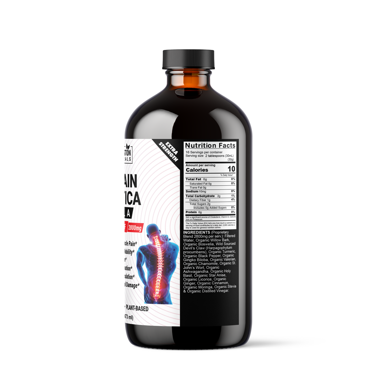 BACK PAIN & SCIATICA FORMULA - 16oz – Natural Herbal Labs
