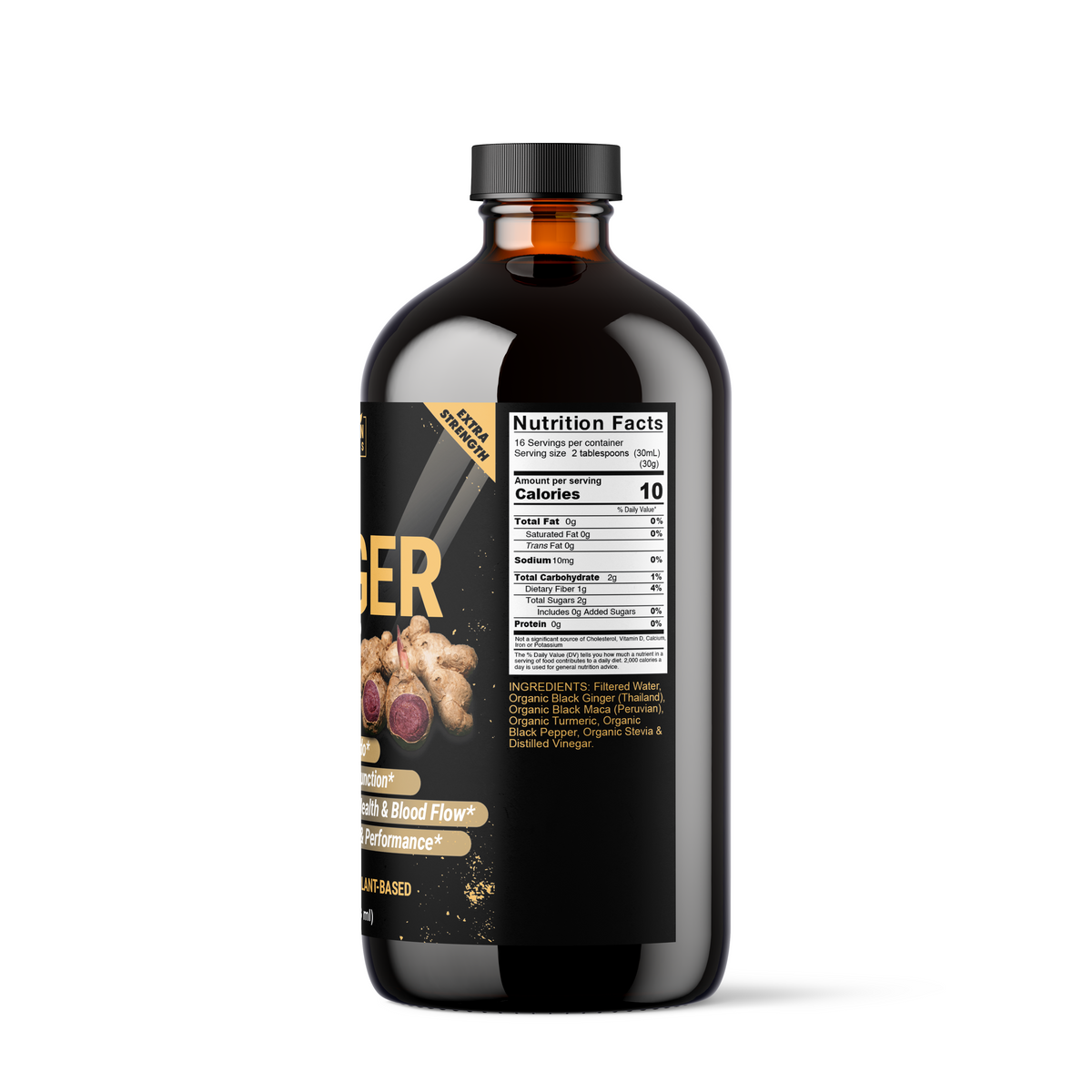 Black Ginger - 16oz – Natural Herbal Labs