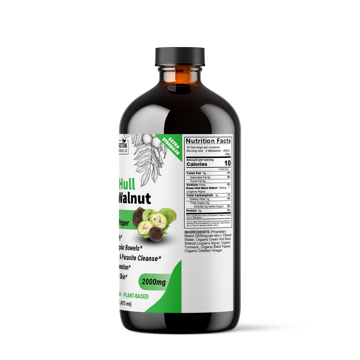Pure Green Hull Black Walnut – Natural Herbal Labs