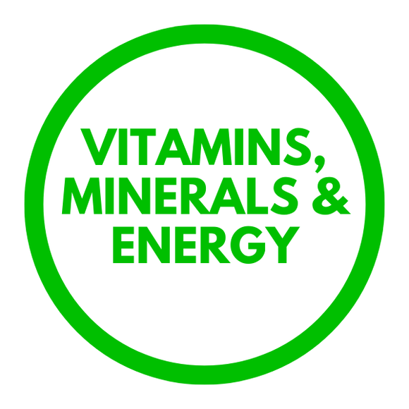 Vitamins, Minerals & Energy