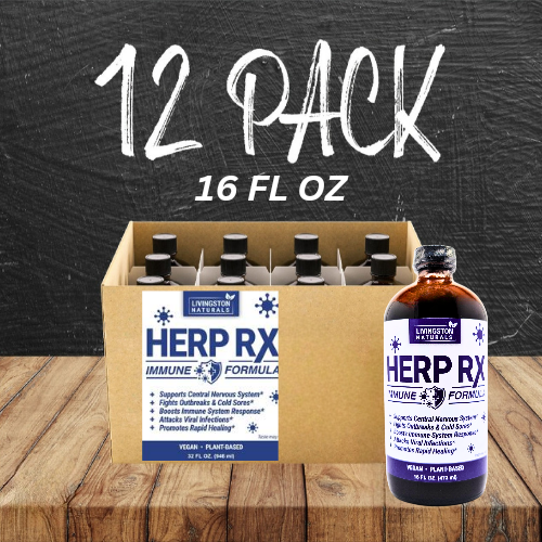 Value Special: Herp Rx Immune Formula (Case of 12 Bottles)