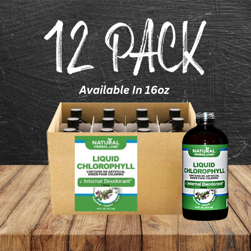 Value Special: Liquid Chlorophyll (Case of 12 -16oz Bottles)