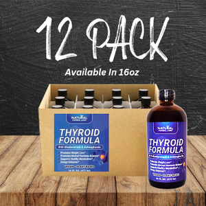 Valor especial: Fórmula para la tiroides (caja de 12 botellas de 16 oz)
