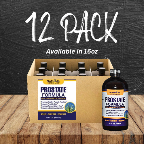 Valor especial: Fórmula para la próstata (caja de 12 botellas de 16 oz)