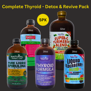Tiroides completa - Paquete Detox &amp; Revive