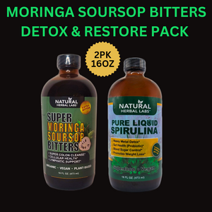 Moringa Soursop Bitters Detox & Restore Pack