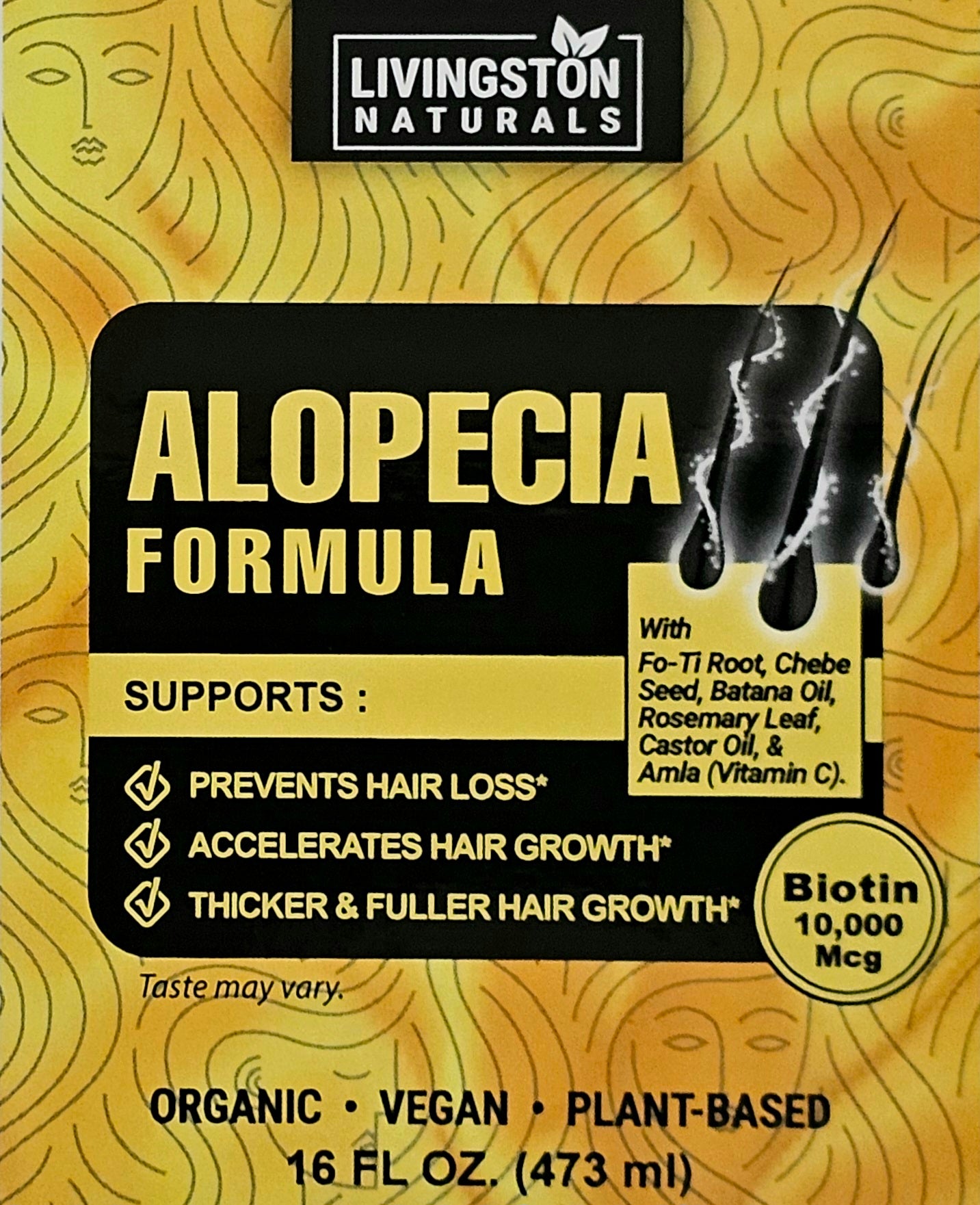 Alopecia Formula - 16oz – Natural Herbal Labs