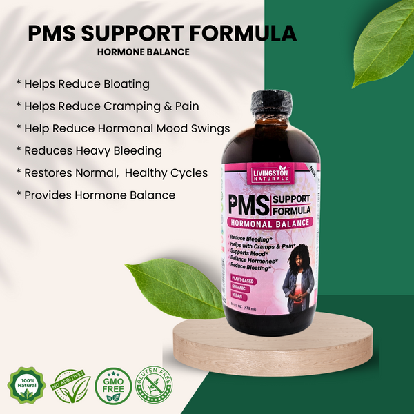 Herbion Naturals PMS Support Help Reduce Premenstrual Symptoms, Relieve  Nervousness, Stabilize Cycle - Herbal Formula - Menopause Symptom Relief –