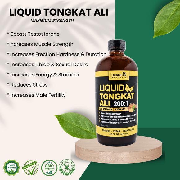 Tongkat Ali líquido - 16oz