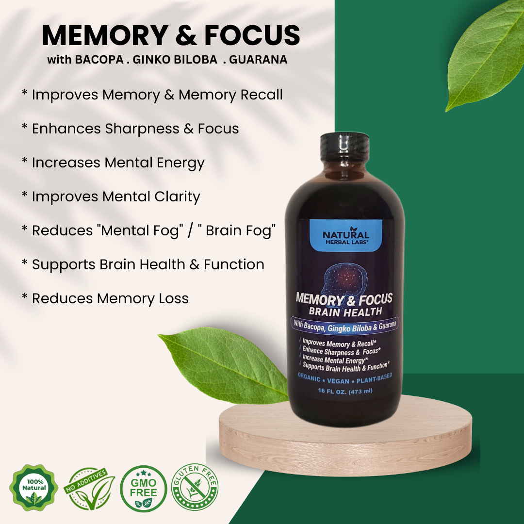 Memory and Focus - 16oz – Natural Herbal Labs