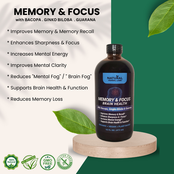 Memory and Focus - 16oz