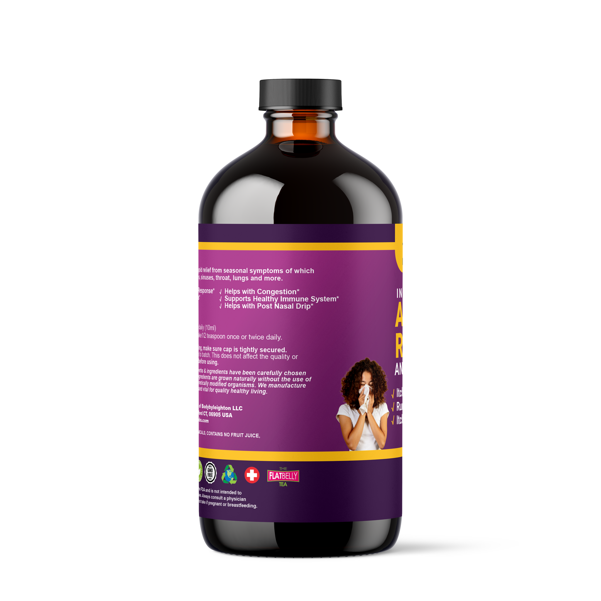 Soulagement des allergies (antihistaminique pour les allergies intrie   Natural Herbal Labs