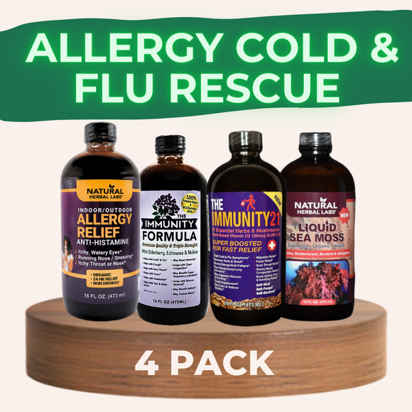 Paquete de alergias y gripe (3 unidades)