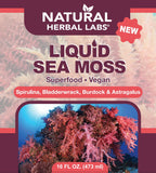 Valor especial: musgo marino líquido (caja de 12 botellas de 16 oz)
