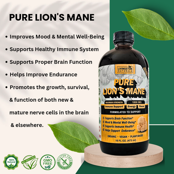 Pure Lion's Mane - 16oz