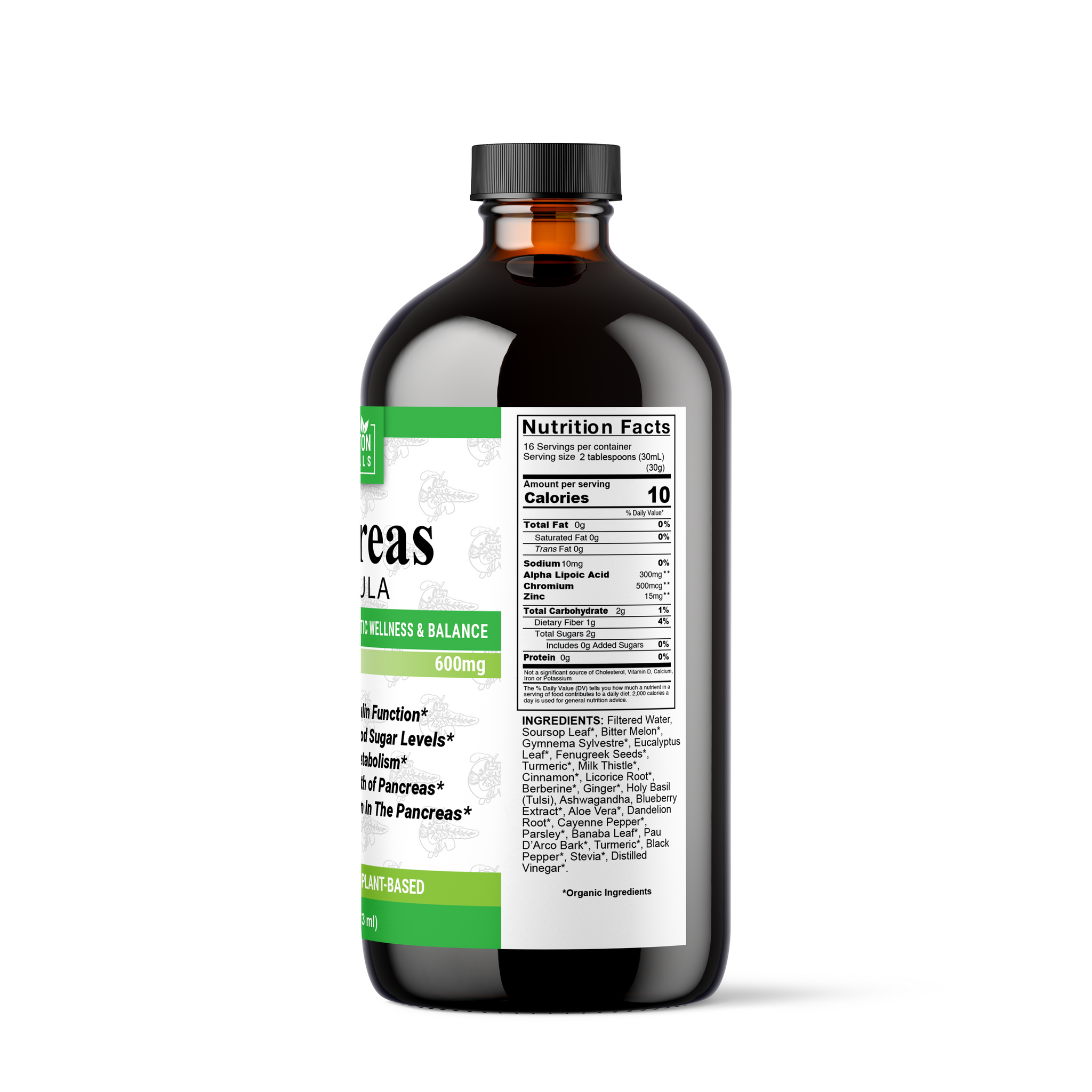 Pancreas Formula - 16oz – Natural Herbal Labs