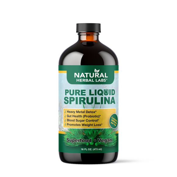 Pure Liquid Spirulina - 16oz