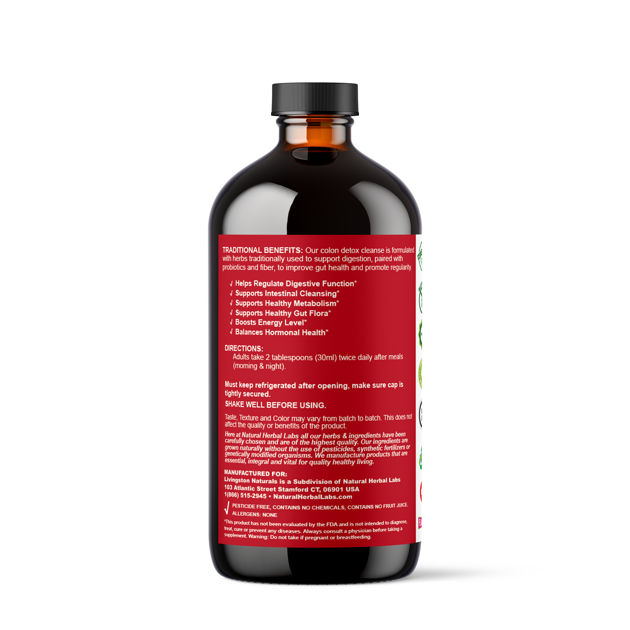 Super Colon Detox - 16 oz – Natural Herbal Labs
