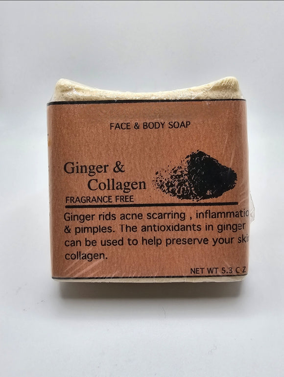 Ginger & Collagen Soap - 5.3 oz