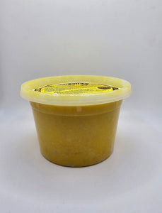 Whipped Raw African Shea Butter with Turmeric (Yellow) - 1lb