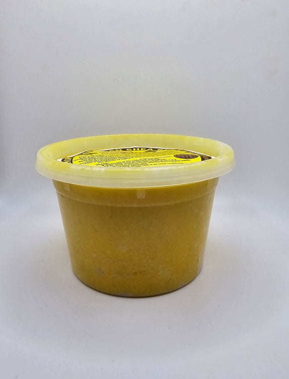 Whipped Raw African Shea Butter with Turmeric (Yellow) - 1lb