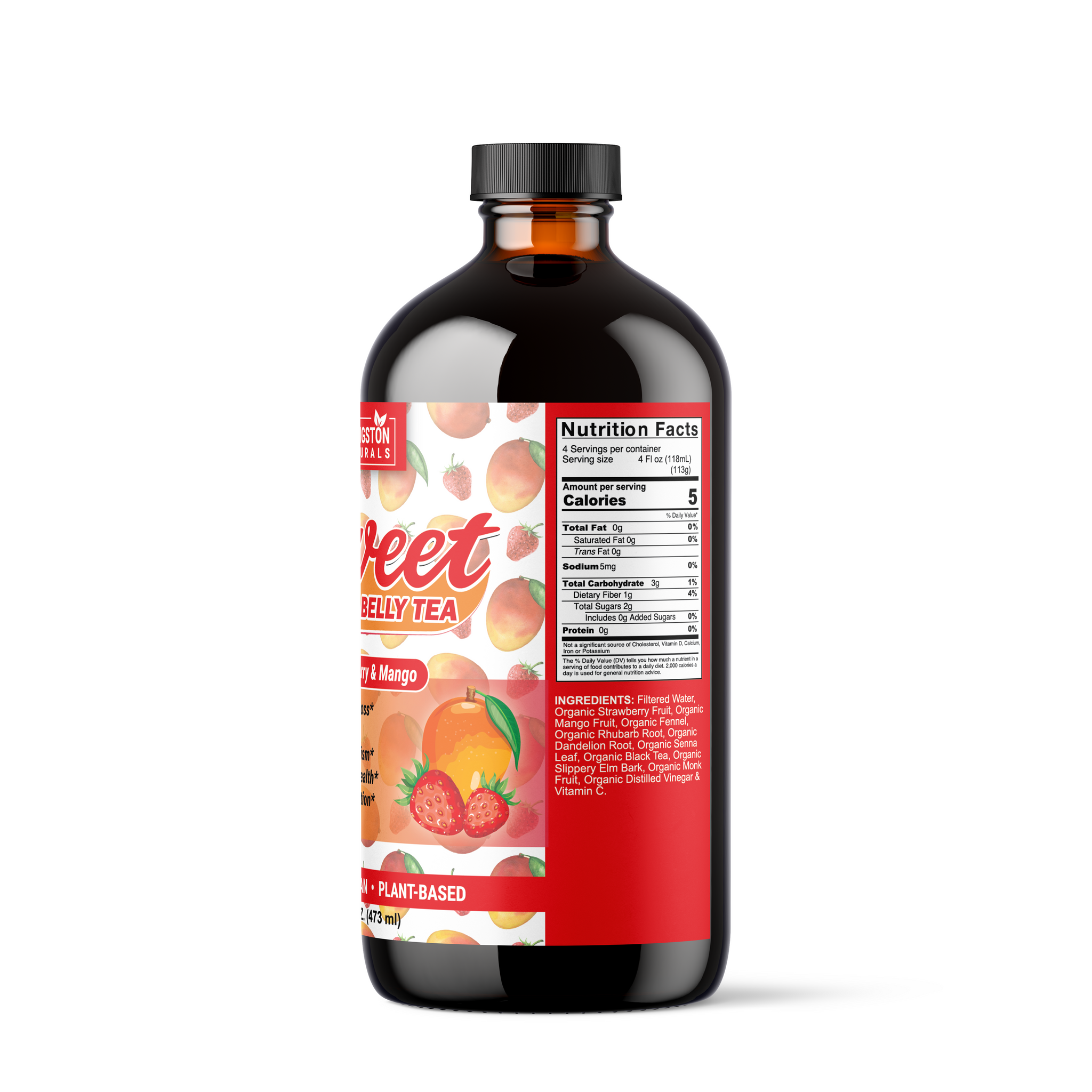 Sweet Flatbelly Tea - 16oz – Natural Herbal Labs