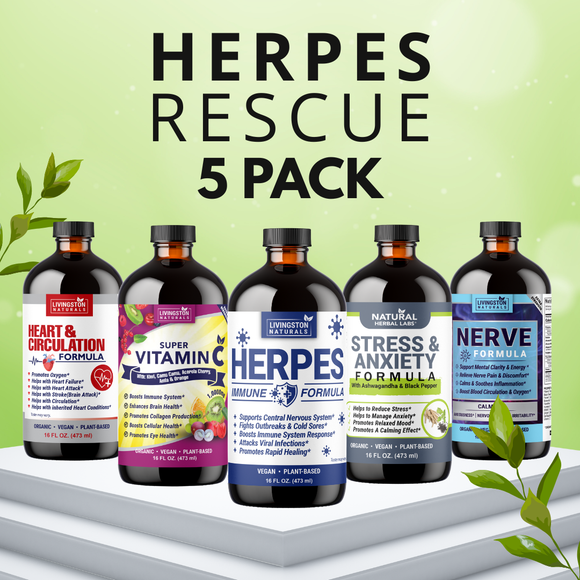 Herpes Rescue 5 Pack