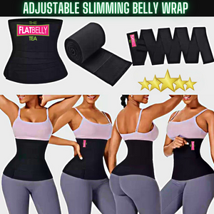 Adjustable Slimming Belly Wrap (with FREE 8oz Flatbelly Tea)