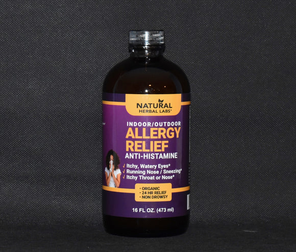 Allergy Relief (Antihistamine for Indoor/Outdoor/Seasonal Allergies)